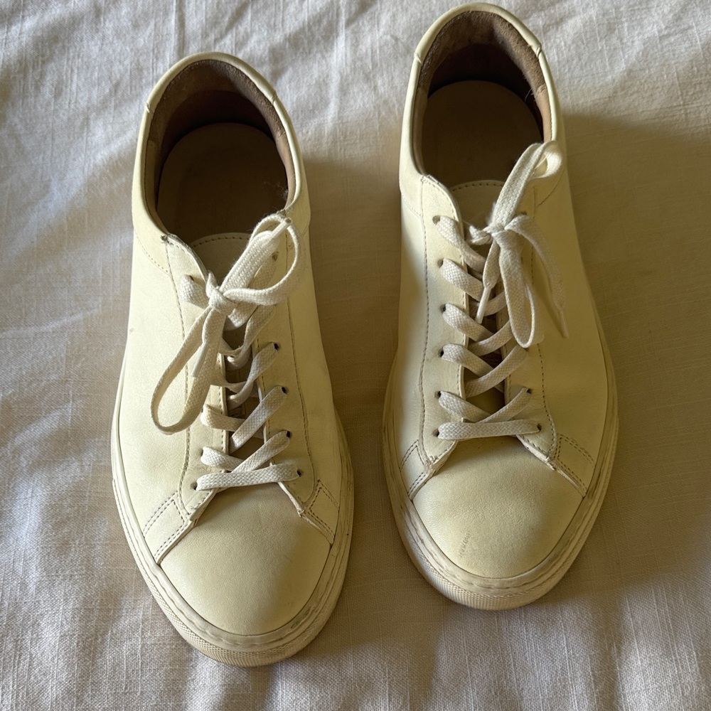 Koio Cream Sneakers